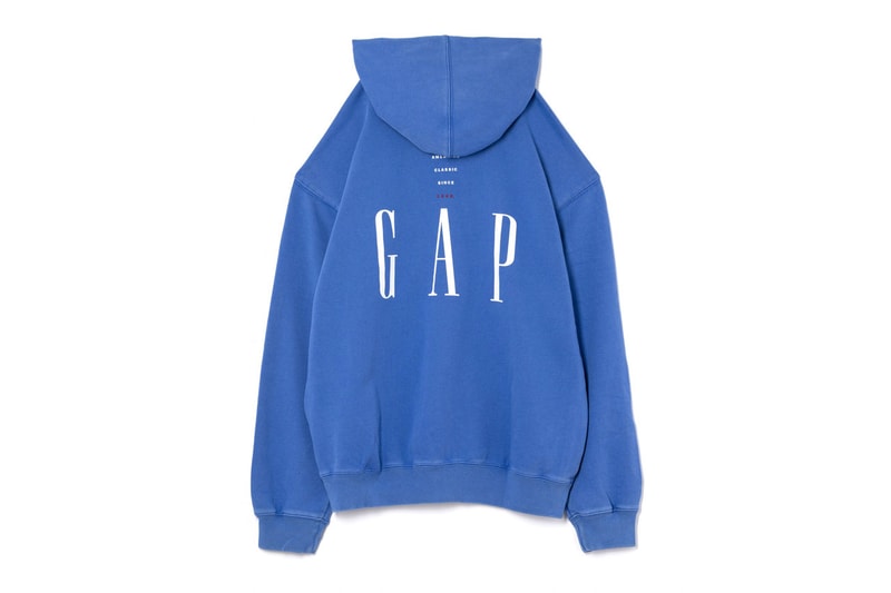 Gap Celebrates 55th Anniversary With Classic Hoodie Collection release info price san francisco store colorway shade japan shinjuku 1969 birthday graphic archive zip up crewneck black blue yellow red bubble logo