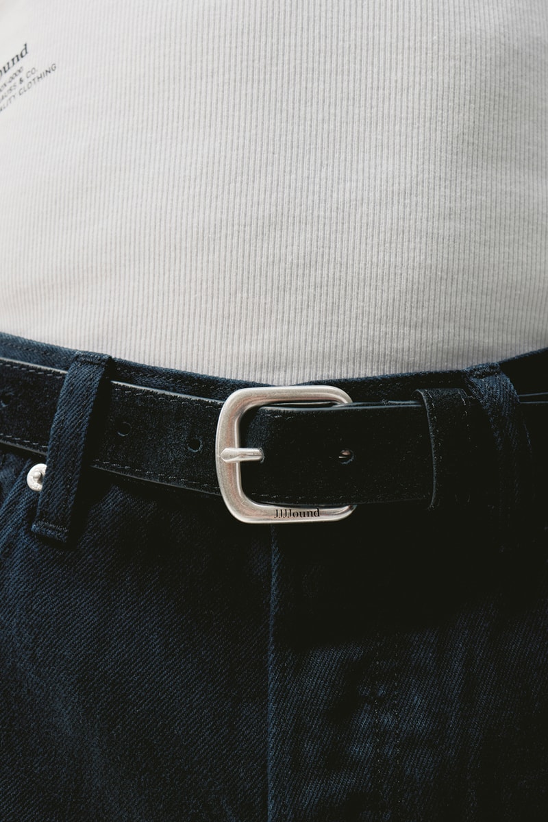 JJJJound Unveils New Collaboration With Levi's for FW24 montreal denim jeans grey black 