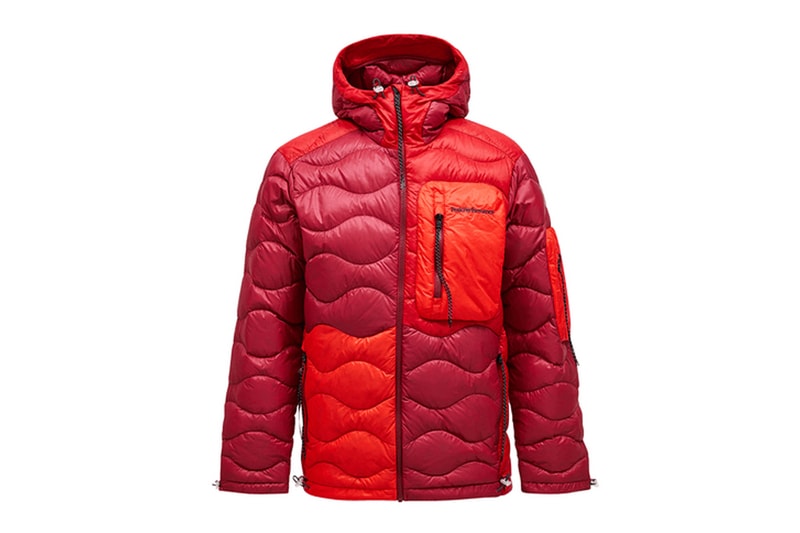 Peak Performance Brings Back its Color-Blocked Jackets Made From Leftover Fabric acrteryx north face down jacket waterproof goretex autumn fall jacket coat