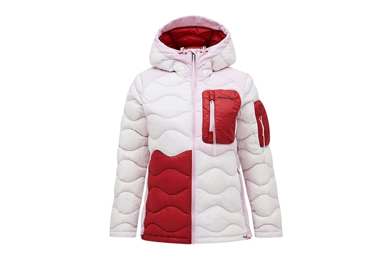 Peak Performance Brings Back its Color-Blocked Jackets Made From Leftover Fabric acrteryx north face down jacket waterproof goretex autumn fall jacket coat