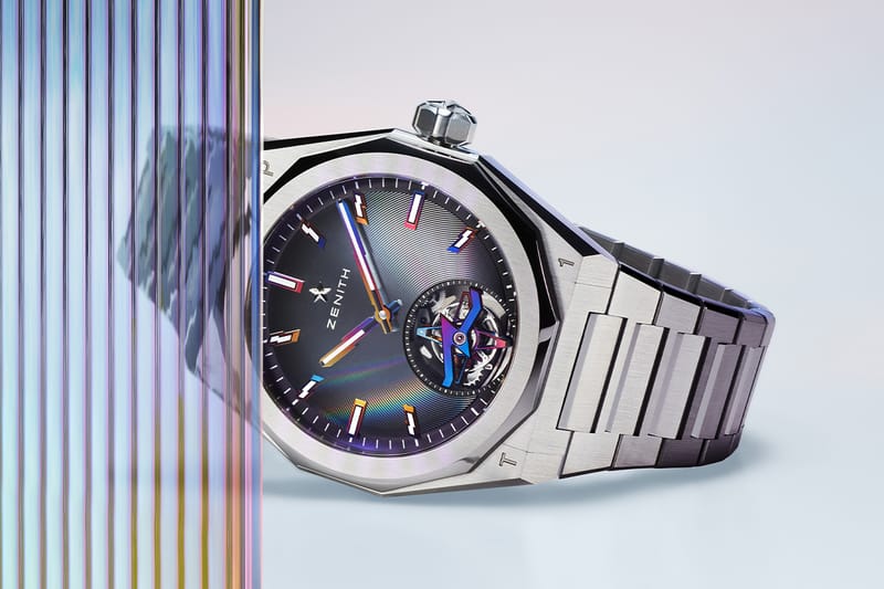 Zenith and Felipe Pantone Reveal an Iridescent DEFY Skyline Tourbillon