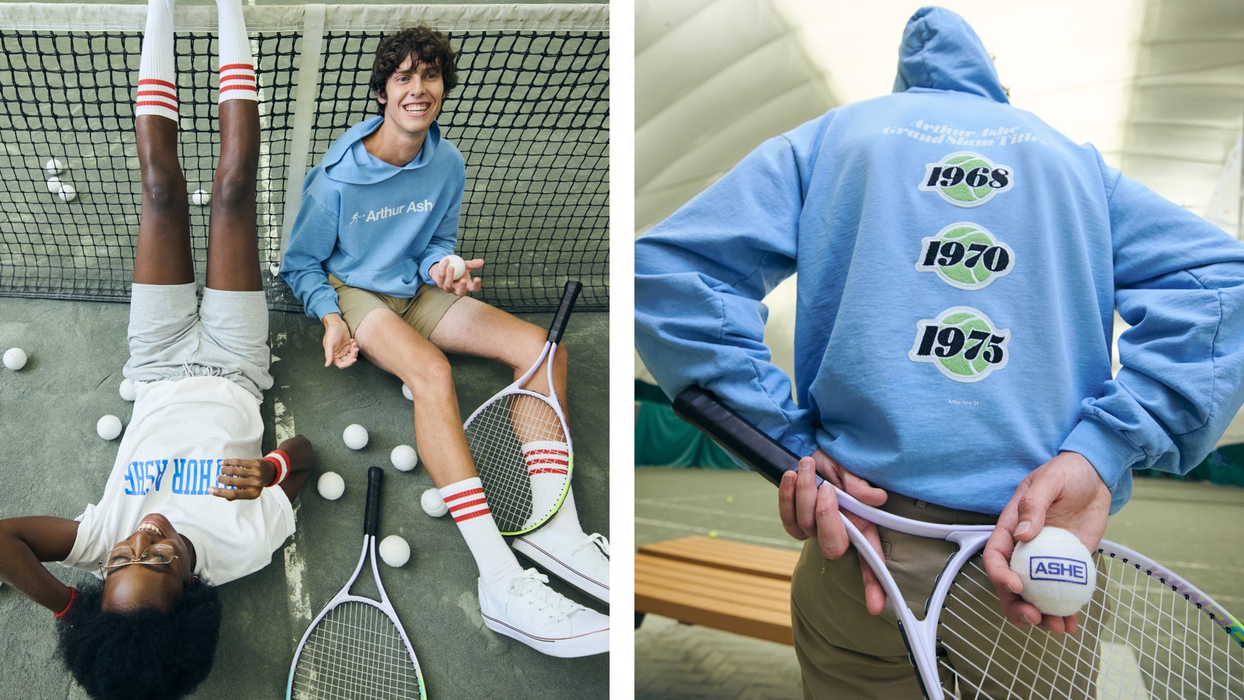 Afterpay Dropshop Arthur Ashe U.S. Open Tennis Grand Slam Championship HBX Apparel Capsule