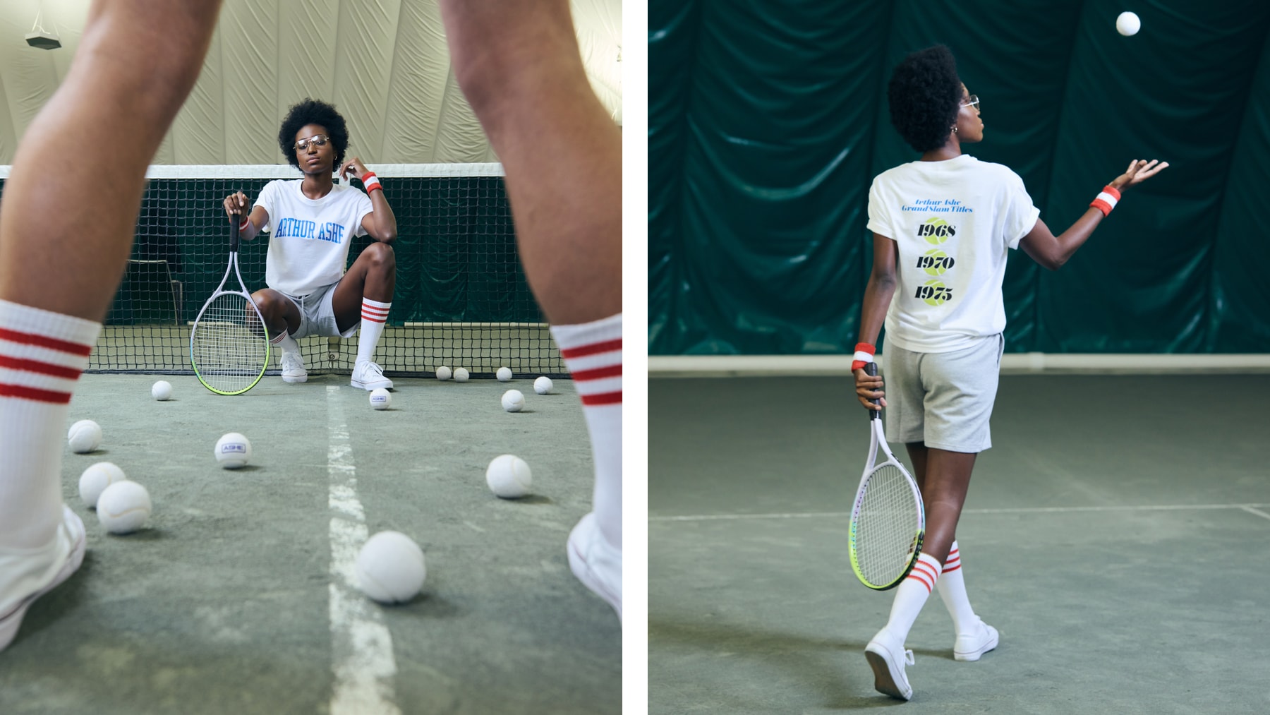 Afterpay Dropshop Arthur Ashe U.S. Open Tennis Grand Slam Championship HBX Apparel Capsule 