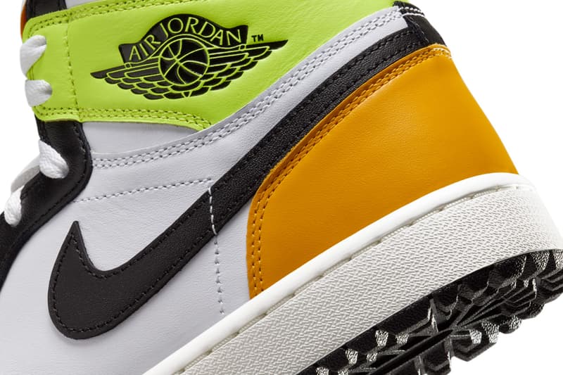 air jordan 1 high golf volt green university gold white black dq0660 105 style code release date price store guide list