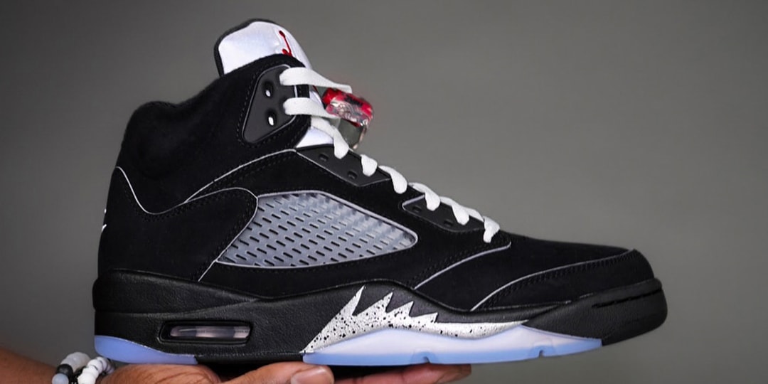 Closer Look at the Air Jordan 5 "Black Metallic Reimagined"