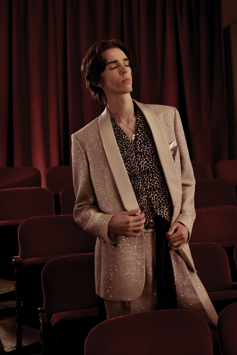 amiri old hollywood los angeles high fashion collection campaign clothing menswear runway lookbook mike amiri actors Ashton Sanders Seth Lee korean singer Sunwoo