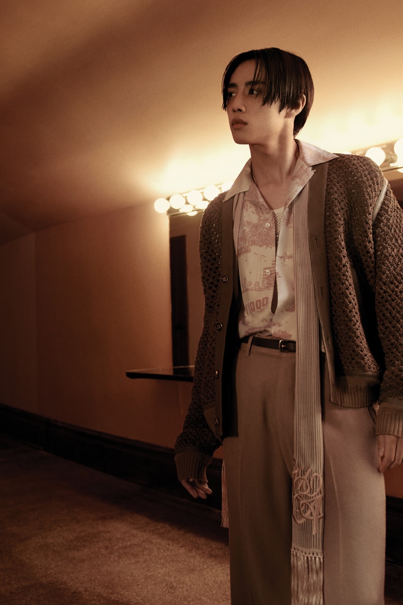 amiri old hollywood los angeles high fashion collection campaign clothing menswear runway lookbook mike amiri actors Ashton Sanders Seth Lee korean singer Sunwoo