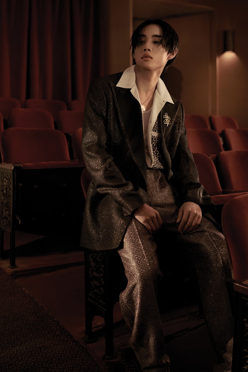 amiri old hollywood los angeles high fashion collection campaign clothing menswear runway lookbook mike amiri actors Ashton Sanders Seth Lee korean singer Sunwoo