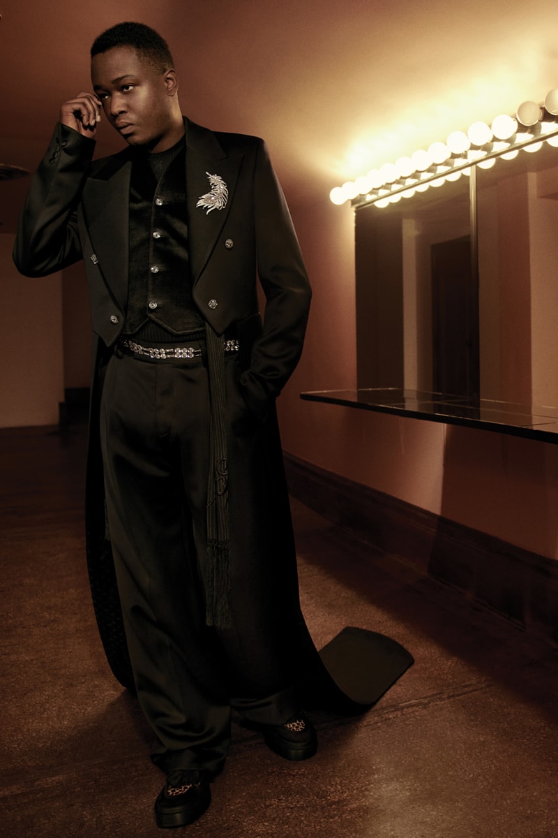 amiri old hollywood los angeles high fashion collection campaign clothing menswear runway lookbook mike amiri actors Ashton Sanders Seth Lee korean singer Sunwoo
