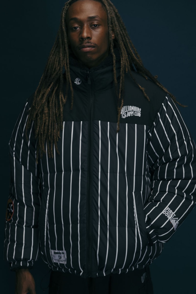 Billionaire Boys Club Goes Cozy for Fall/Winter 2024 Holiday camo camouflage collection drop clothing ice cream pharrell jacket puffer hoodie jp japan ice cream clothing fashion jacket sherpa set color fleece graphic tee crewneck hoodie t shirt