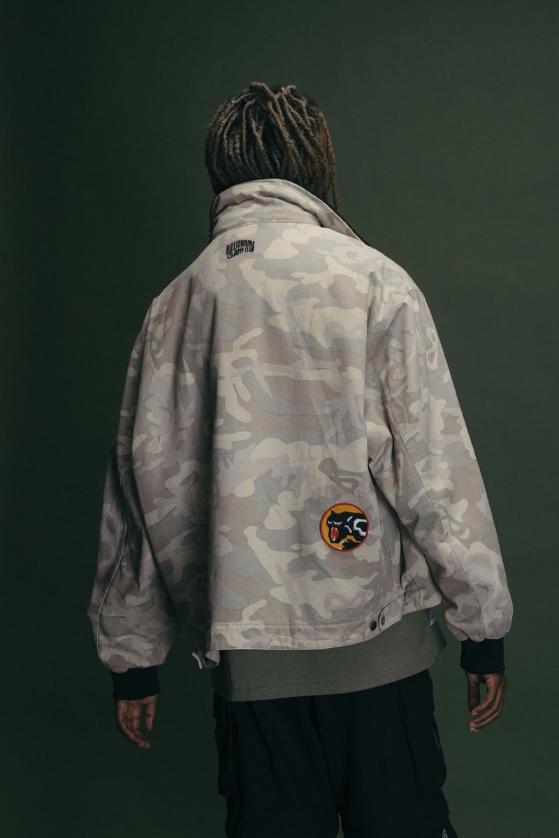 Billionaire Boys Club Goes Cozy for Fall/Winter 2024 Holiday camo camouflage collection drop clothing ice cream pharrell jacket puffer hoodie jp japan ice cream clothing fashion jacket sherpa set color fleece graphic tee crewneck hoodie t shirt