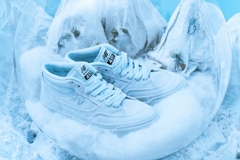 Eyedress Ices Out Franky Villani's New Balance Numeric 417 sneaker footwear release info skate singer rap drop musician link website laces colorway high top low mid nb 