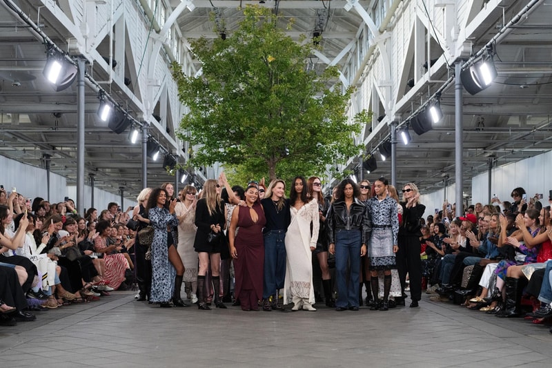 ganni danish brand copenhagen paris fashion week debut spring summer 2025 runway calendar update announcement global plan