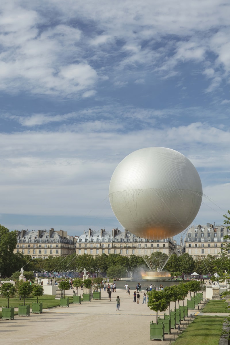 Mathieu Lehanneur's "Flying Cauldron" Prepares to Ascend Ahead of Paralympic Games