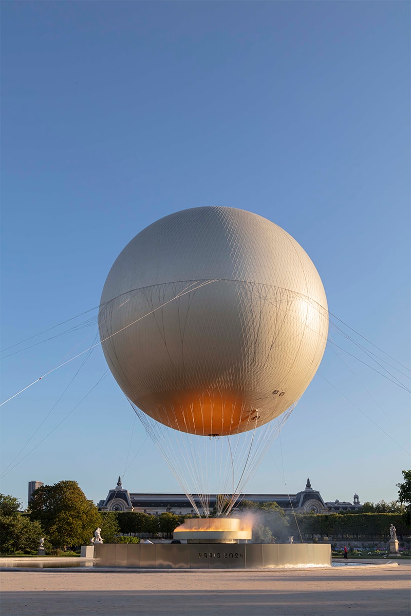 Mathieu Lehanneur's "Flying Cauldron" Prepares to Ascend Ahead of Paralympic Games