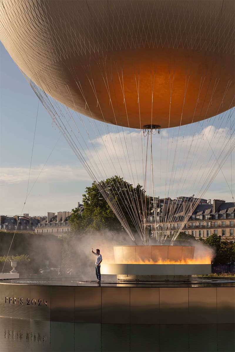Mathieu Lehanneur's "Flying Cauldron" Prepares to Ascend Ahead of Paralympic Games