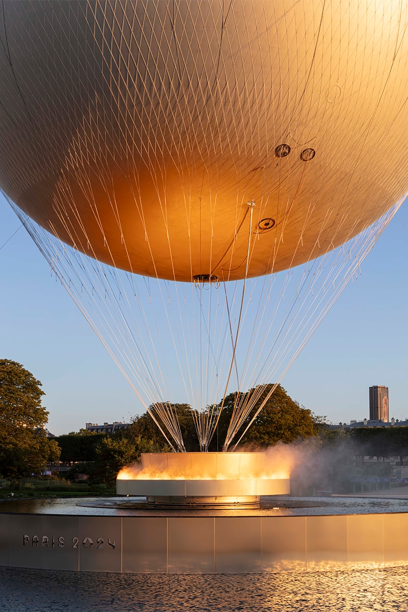 Mathieu Lehanneur's "Flying Cauldron" Prepares to Ascend Ahead of Paralympic Games