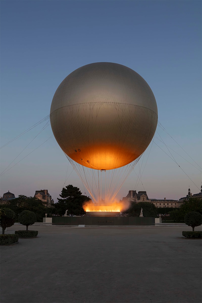 Mathieu Lehanneur's "Flying Cauldron" Prepares to Ascend Ahead of Paralympic Games
