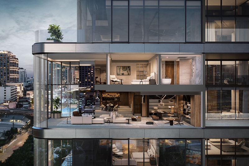 Porsche Design Tower Bangkok Curvistan Info