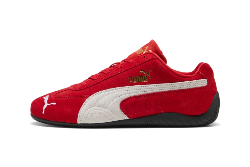 PUMA Speedcat OG Black Red Restock Info HBX PUMA Black For All Time Red 398846_01 398846_02