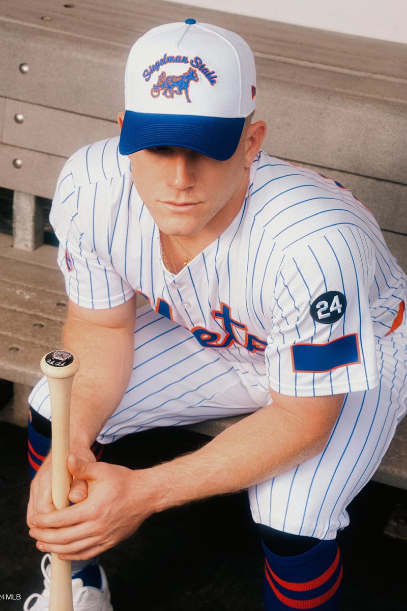 Siegelman Stable Serves Up First MLB Collab with New Era mets new york racing horse equine therapy max nyc major league baseball official partner three colorway drop price yankees 