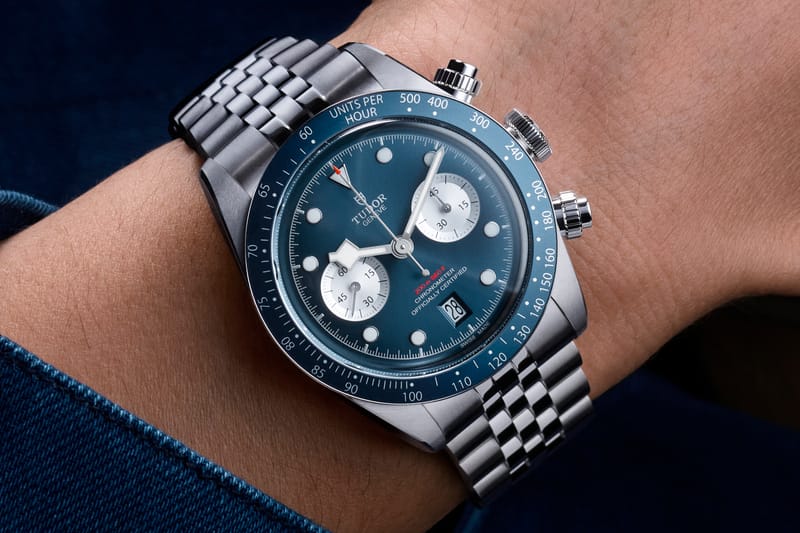 Tudor представляет эксклюзивный бутик Black Bay Chrono в цвете «Синий»