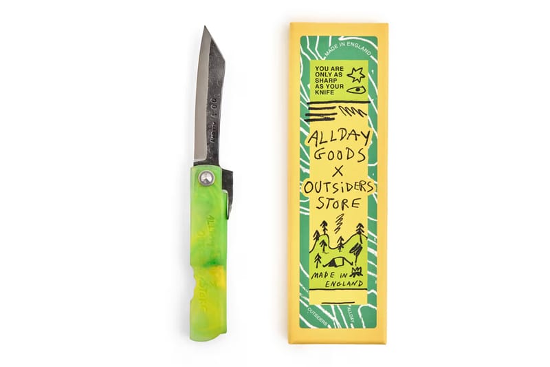 Allday Goods x Outsiders Store Launch Pocket Knife Made From Reclaimed Plastic