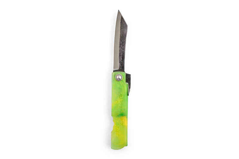 allday goods outsiders store pocket knife handle reclaimed plastic launch details sale event kings cross london retail space collaboration