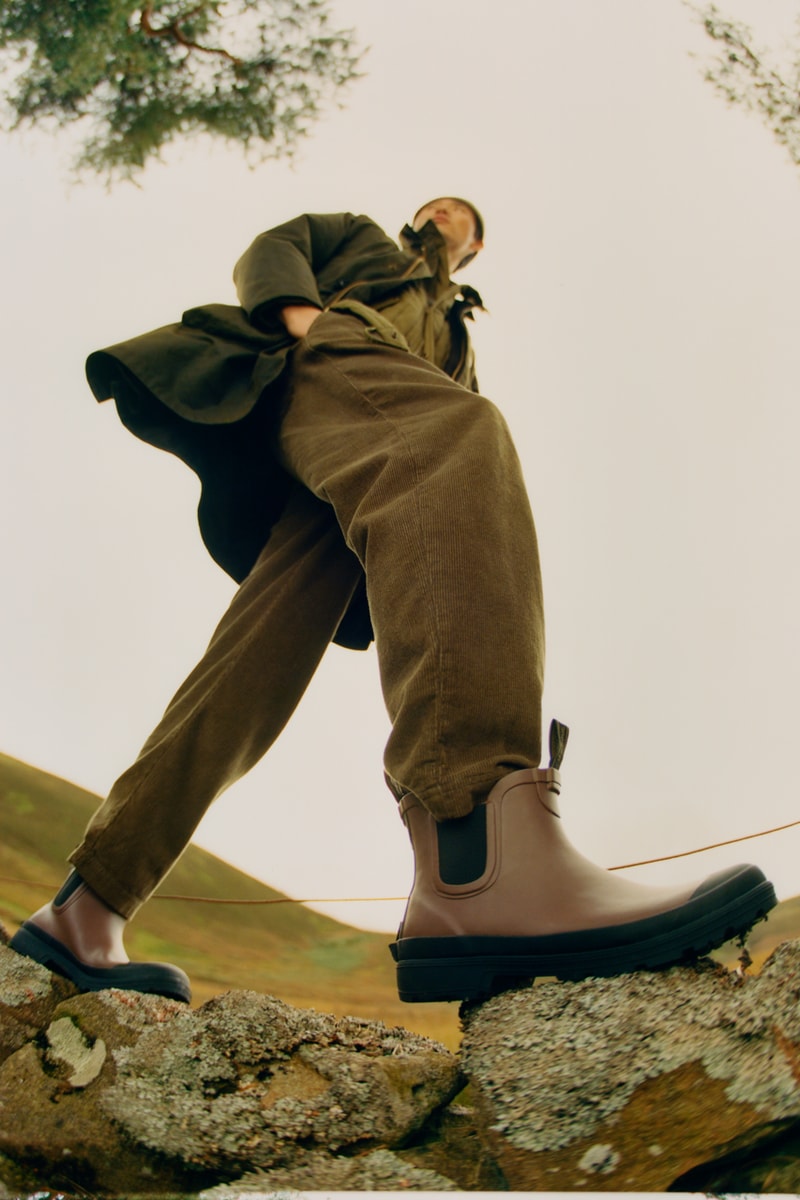 barbour heritage+ collection fall winter 2024 archive heirlooms neal street launch store ian bergin party Leon Cerrone Field Vertical Quilted jacket Spey waterproof
