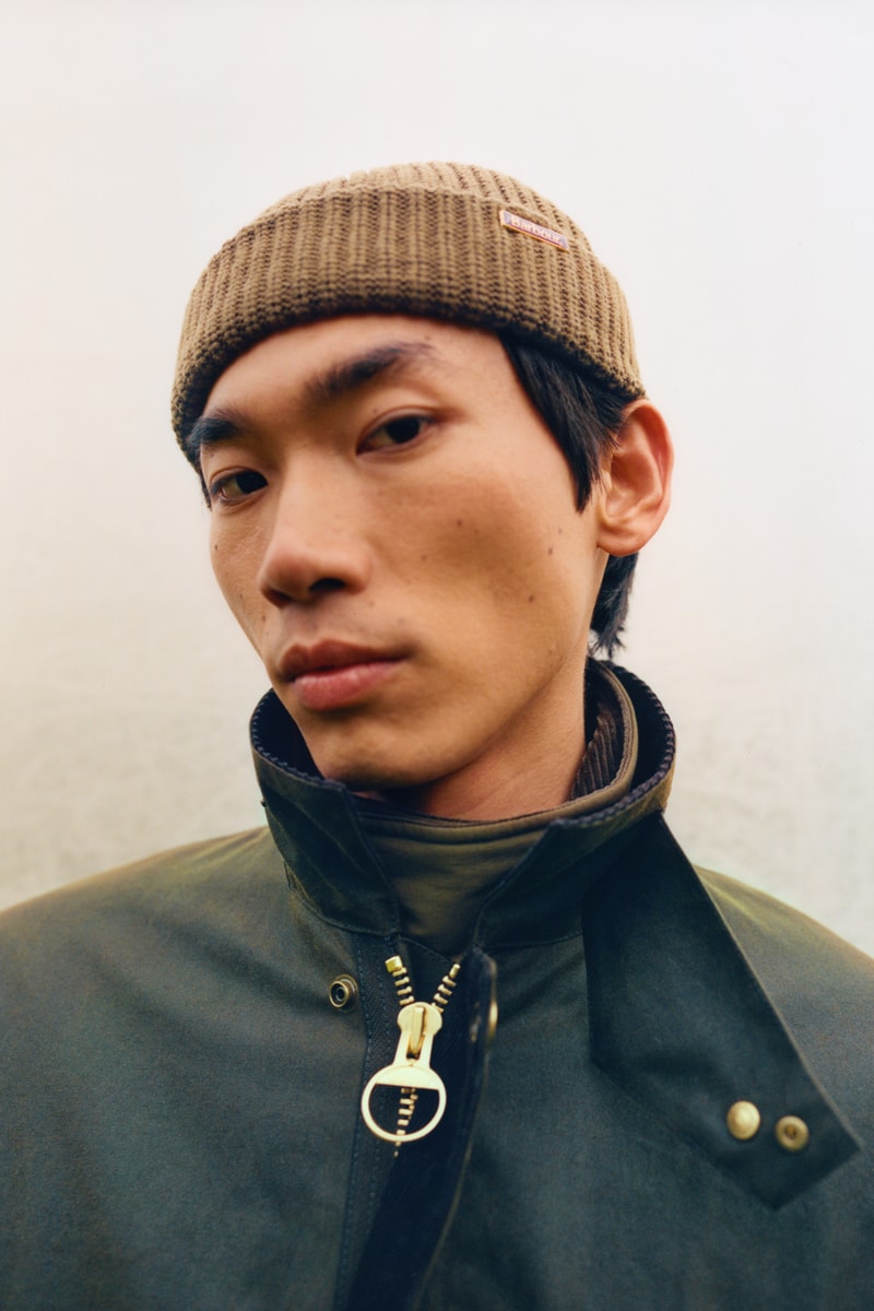 barbour heritage+ collection fall winter 2024 archive heirlooms neal street launch store ian bergin party Leon Cerrone Field Vertical Quilted jacket Spey waterproof