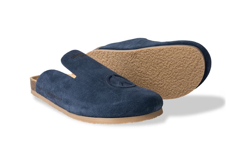 Commonwealth Padmore and Barnes Versatile Mule Collection navy TanTerra