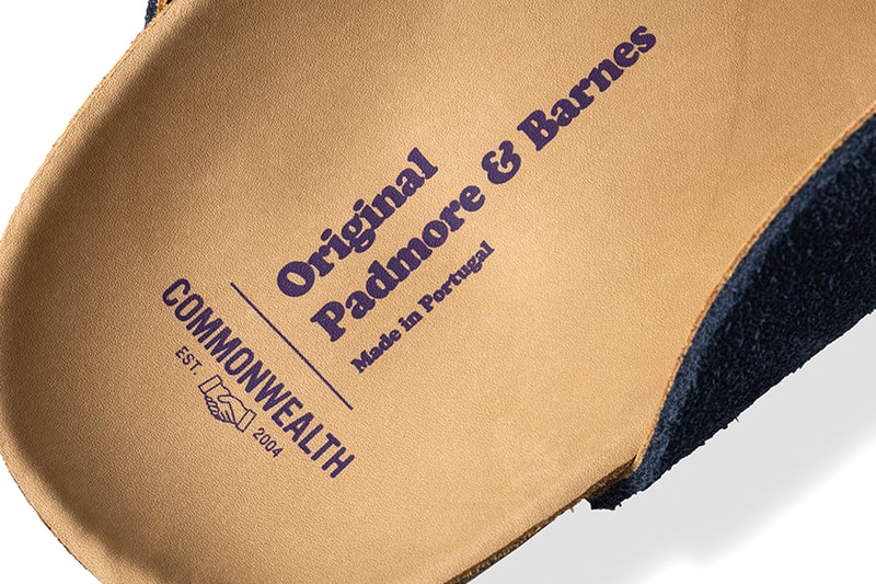 Commonwealth Padmore and Barnes Versatile Mule Collection navy TanTerra