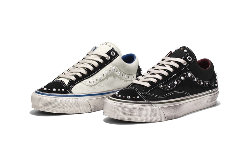 OTW by Vans the Old Skool 36 Pearlized Sneaker marshmallow black