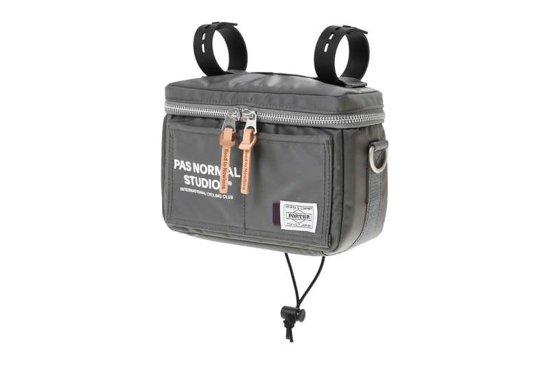 Pas Normal Studios Joins Forces with PORTER for Limited Edition Cycling Accessories frame bags coin pouches briefcase bike bags