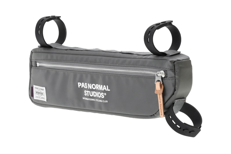 Pas Normal Studios Joins Forces with PORTER for Limited Edition Cycling Accessories frame bags coin pouches briefcase bike bags