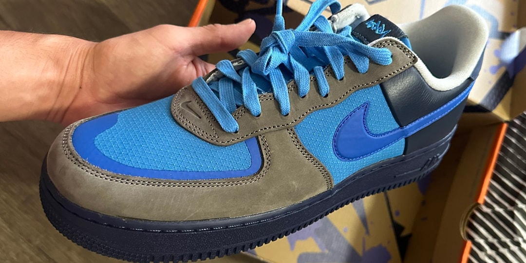 First Look at This Year's Stash x Nike Air Force 1 Low