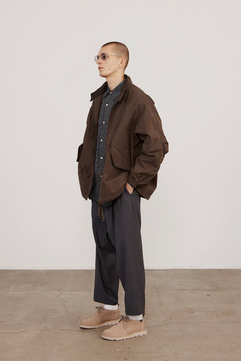 BEAMS Cleans Up for FW24 collection release info lookbook drop price japan t co jacket pants fashion apparel label brand streetwear military technical puffer vest cargo cardigan knitwear 
