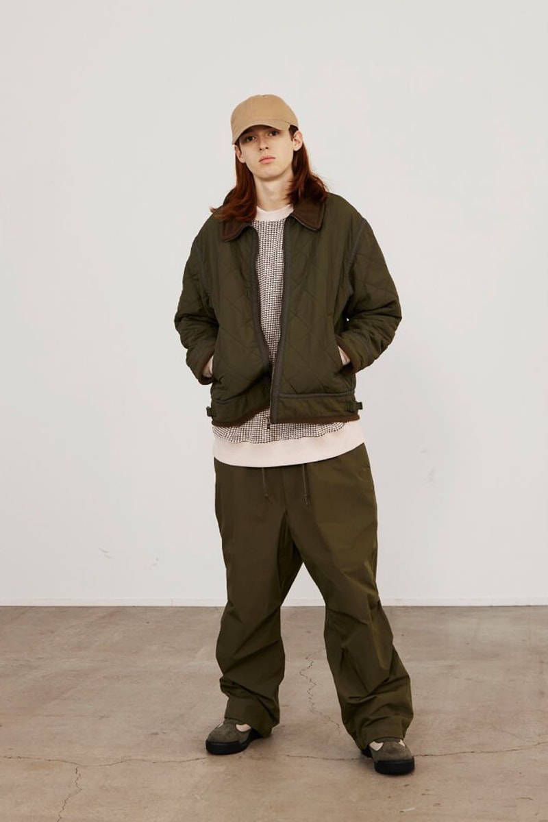 BEAMS Cleans Up for FW24 collection release info lookbook drop price japan t co jacket pants fashion apparel label brand streetwear military technical puffer vest cargo cardigan knitwear 