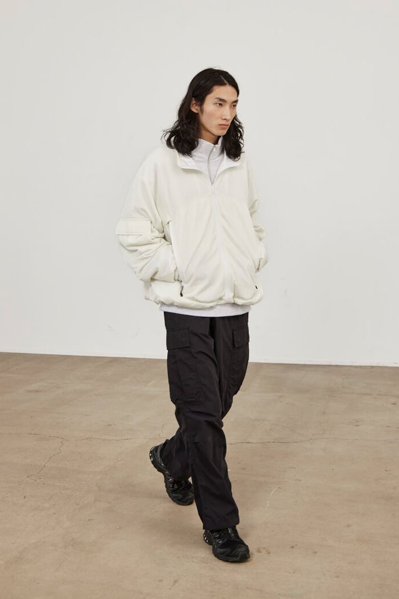 BEAMS Cleans Up for FW24 collection release info lookbook drop price japan t co jacket pants fashion apparel label brand streetwear military technical puffer vest cargo cardigan knitwear 