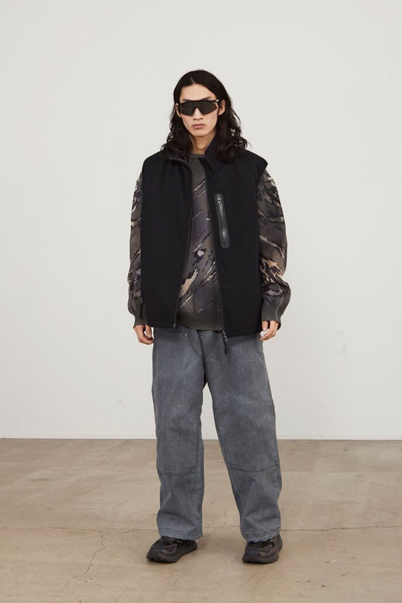 BEAMS Cleans Up for FW24 collection release info lookbook drop price japan t co jacket pants fashion apparel label brand streetwear military technical puffer vest cargo cardigan knitwear 