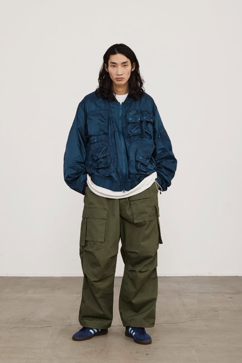 BEAMS Cleans Up for FW24 collection release info lookbook drop price japan t co jacket pants fashion apparel label brand streetwear military technical puffer vest cargo cardigan knitwear 
