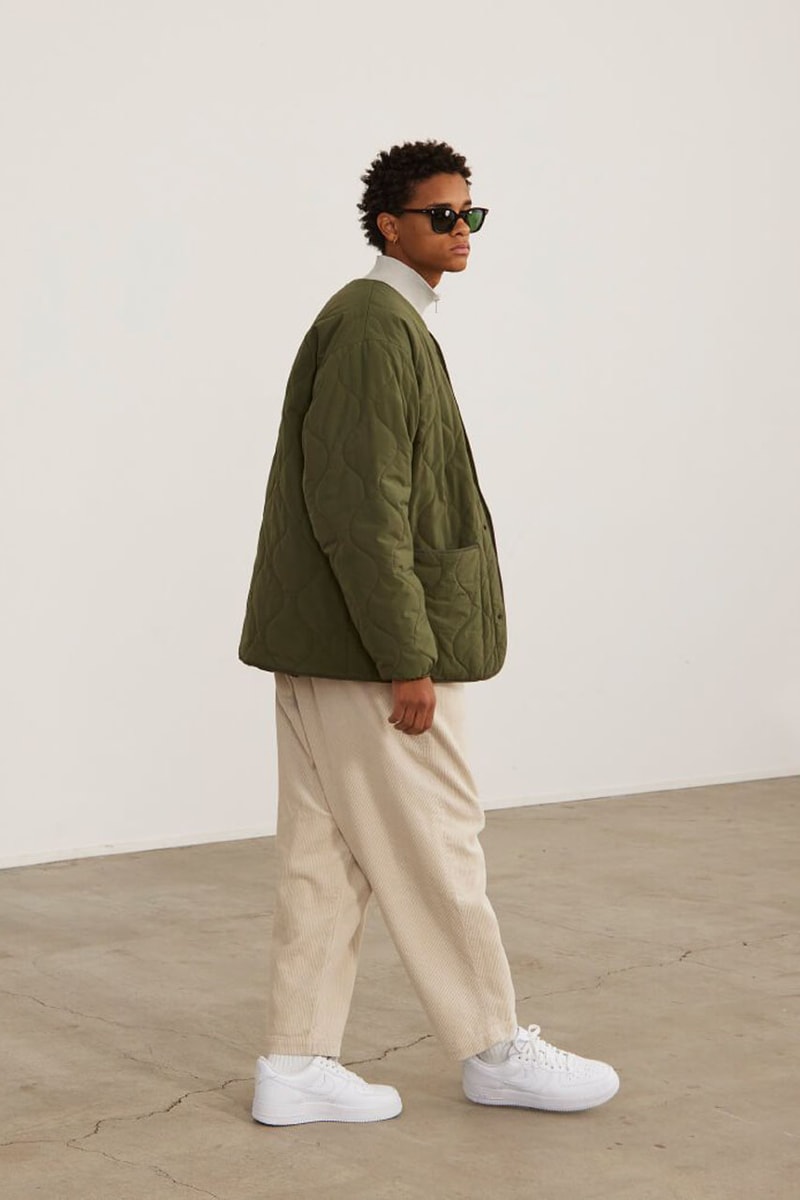 BEAMS Cleans Up for FW24 collection release info lookbook drop price japan t co jacket pants fashion apparel label brand streetwear military technical puffer vest cargo cardigan knitwear 
