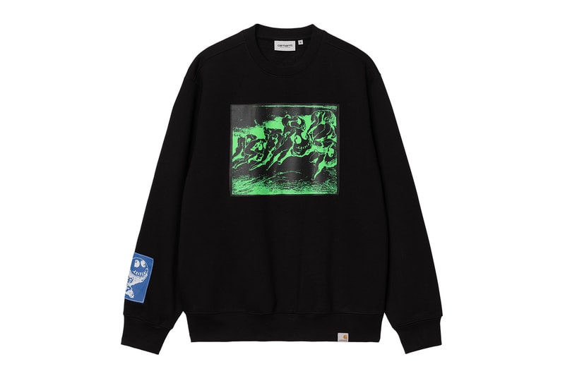 Carhartt WIP and Civilist Second Collaborative Collection Active Jacket Brandon Short crewneck sweatshirt t shirt skate deck berlin skate stores