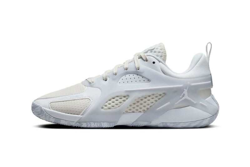 Official Look at the Jordan Heir 1.0 "White/Football Grey"  White/Football Grey-Sail-Phantom fall 2024 jordan brand michael jordan shoe release info nike swoosh