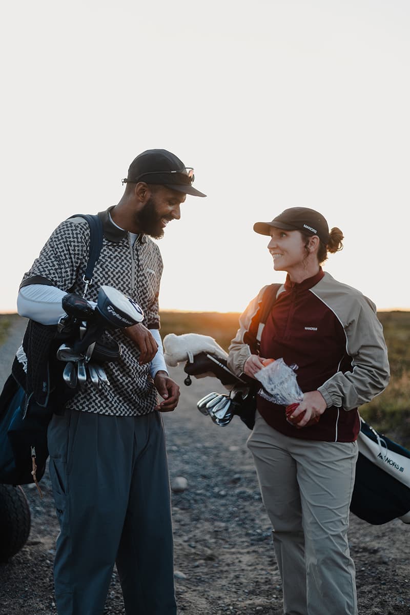 manors golf final frontier collection fall 2024 polo jacket pants pullover logo waterproof windbreaker