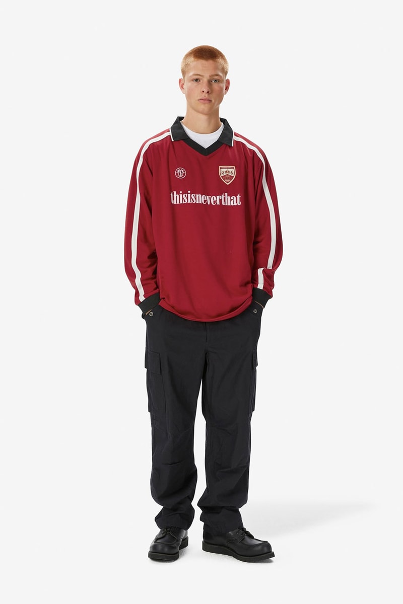 thisisneverthat Continues To Expand Its Versatile FW24 Collection release info price label brand seoul this is never that hoodie pants jacket link website jersey kit color logo accessories bag