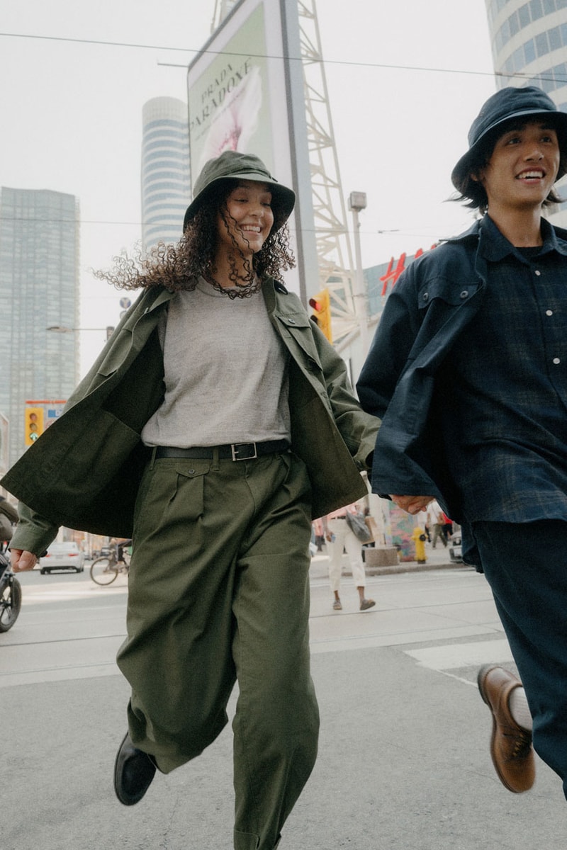 BEAMS PLUS x Lost & Found Connect Over Cotton Ripstop release info jacket pants pleat jungle hat toronto collaboration collab link global official website fw24 fall winter