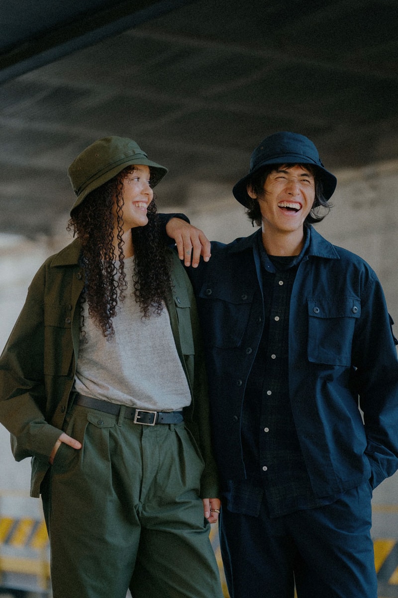BEAMS PLUS x Lost & Found Connect Over Cotton Ripstop release info jacket pants pleat jungle hat toronto collaboration collab link global official website fw24 fall winter