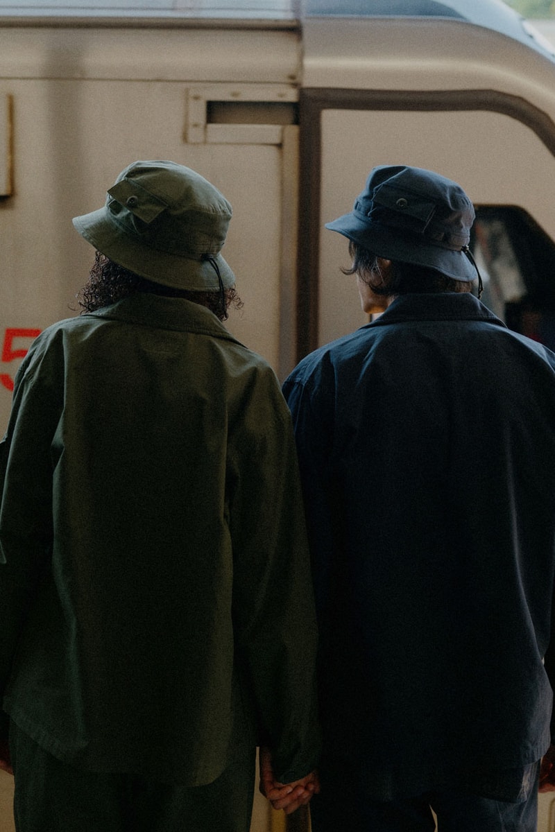 BEAMS PLUS x Lost & Found Connect Over Cotton Ripstop release info jacket pants pleat jungle hat toronto collaboration collab link global official website fw24 fall winter