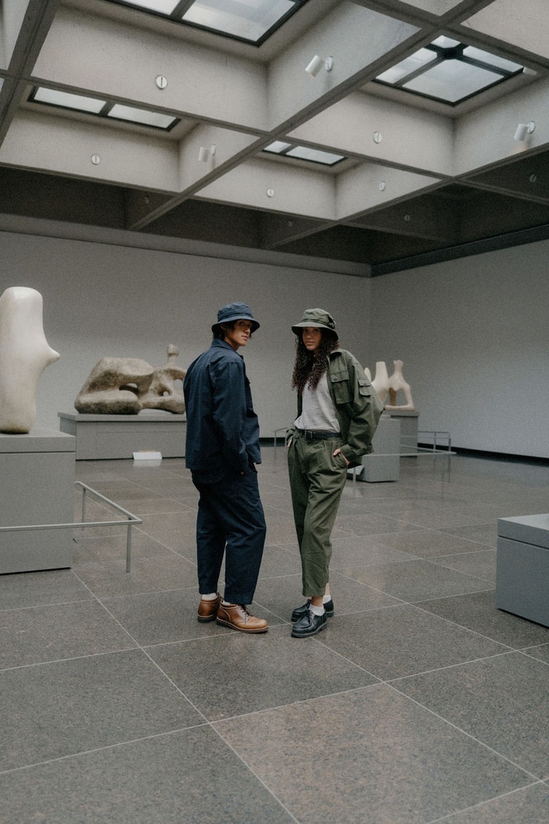 BEAMS PLUS x Lost & Found Connect Over Cotton Ripstop release info jacket pants pleat jungle hat toronto collaboration collab link global official website fw24 fall winter